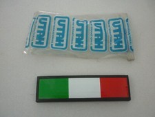 TARGHETTA IN PLASTCA ADESIVA LOGO "ITALIA"  PER COFANI VESPA PX-PK MARCA UTAH