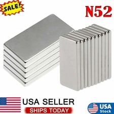 5 10 25 50 N52 Strong Neodymium Magnets Rare Earth Lifting Magnets 20*10*2mm