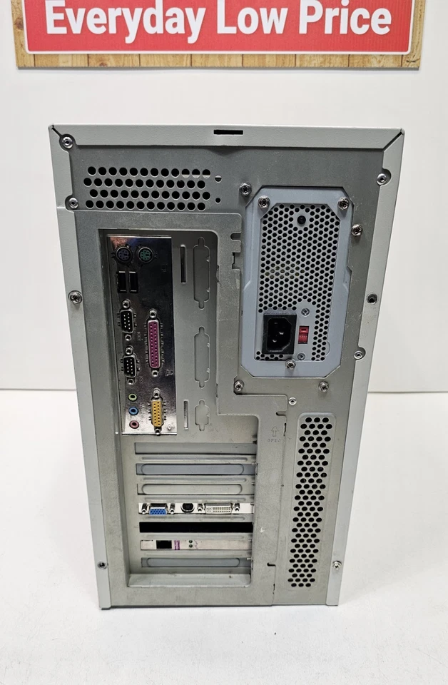 Computador Systemax Venture S519J RTS completo e não testado (para projeto de restauração) - Imagem 4 de 4