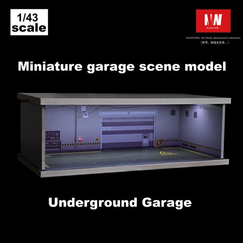 1/43 Diorama Car Garage Model 3-color Dimming LED Lighting Scene Display Model - Picture 45 of 60