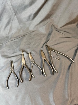 Vintage Swedish Pliers Lot EA Berg & Lindstrom Eskilstuna Sweden Precision Snap 