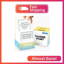 200 Teens Conversation Cards for Ages 12 , Easy Therapy Games  Questions