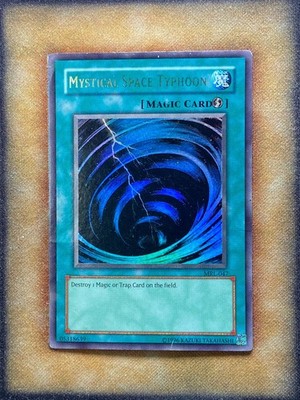 Yugioh Mystical Space Typhoon MRL-047 Ultra Rare Original Print HP