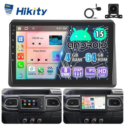 HIKITY 8Core CarPlay 4+64GB Android Radio für Renault Master Opel Movano B Nissan NV400