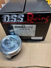 400 Chevy Forged -21cc Dish Top Pistons DSS Racing SX Pistons. 4.170 Bore