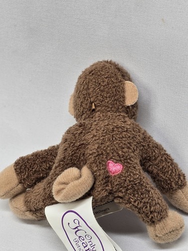 Only Hearts Pets Miniature 2.5" Brown Mama Monkey Plush Stuffed Animal McDonalds - Picture 5 of 8