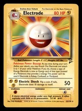 Electrode 25/130 R Base Set 2 Pokemon LP on eBay