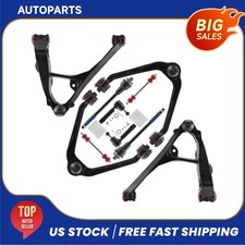 10x Front Upper Lower Control Arm Kit For Sierra Silverado 1500 1999 - 2006 4WD