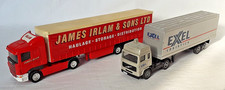 Corgi Superhaulers Container Lorry Scania James Irlam & Volvo Exel Logistics
