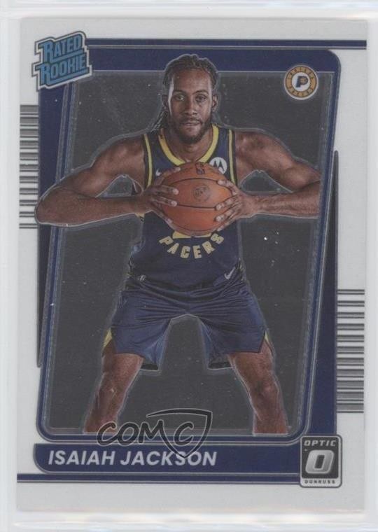 2021-22 Panini Donruss Optic Rated Rookie Isaiah Jackson #167 2yi