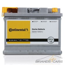 CONTINENTAL AUTOBATTERIE 12V 65 Ah STARTERBATTERIE 640A L2