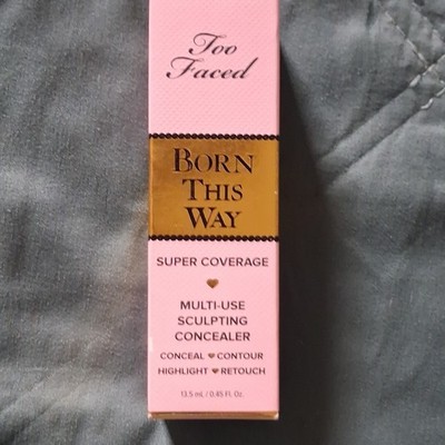 Too Faced Born This Way Super Coverage Sculpting Concealer Full Natural 0.45 oz