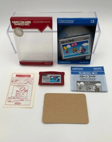 FAMICOM MINI BALLOON FIGHT Japan Game Boy Advance GBA With Box & Manual GBA0264