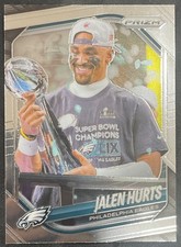 Panini Prizm Jalen Hurts #228 Philadelphia Eagles 2025 NFL Football Trading Card