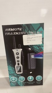 Remote Training Collar