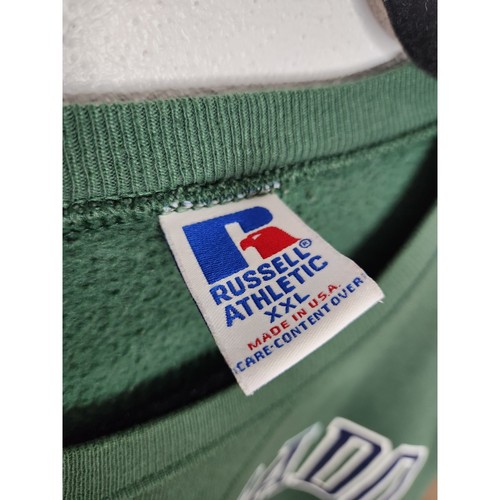 Vintage 90s Russell Athletic XXL Crewneck Sweatshirt Green Colorado VTG - Picture 3 of 5