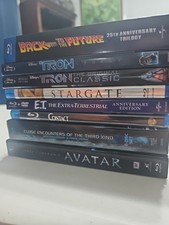 SciFi Movie Collection (LOT of 8) The Future/ET/Contact. +