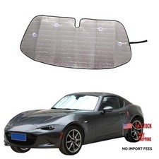 Car Windshield Sun Shade Compatible with Mazda MX-5 2016-2024,Front style A