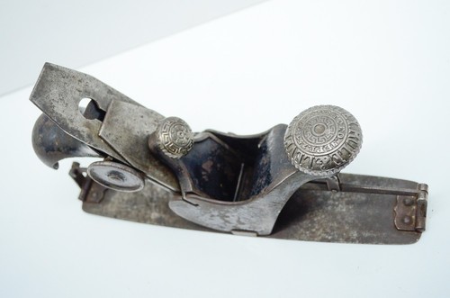 Stanley Kompass kreisförmiger Holzhobel antik Holzbearbeitungswerkzeug Vintage personalisiert - Bild 4 von 24