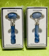 2 Of Sephora Mini Blue Aventurine Facial Roller. New In Box