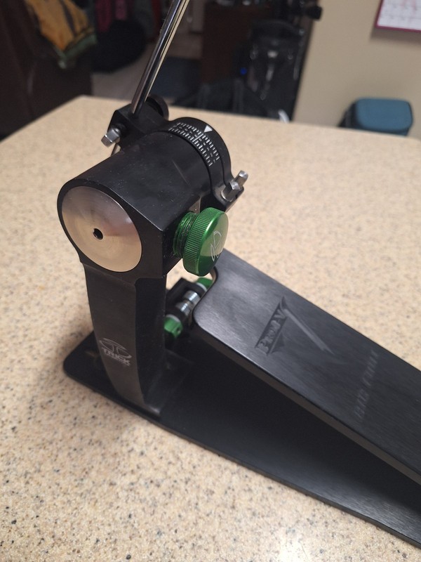 Trick Drums P1VBF2-CSGR Pro1-V Bigfoot Custom Shop Single Bass Drum Pedal.