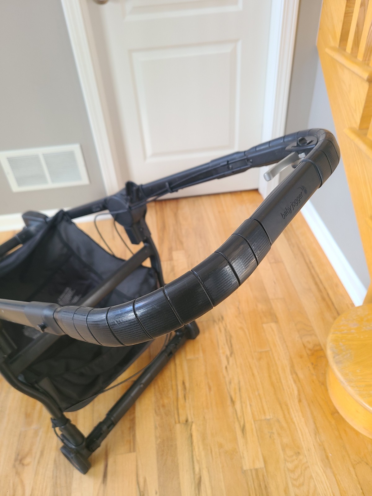 Baby Jogger City Select LUX stroller FRAME  + basket + set of 2 wheels GOOD COND