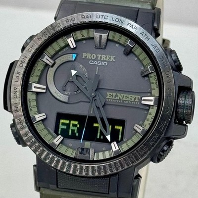 CASIO PRO TREK PRW-60ECA-1AJR Climber Line Solar Multiband 6 Triple Sensor