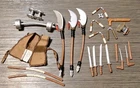 Vintage Playmates Teenage Mutant Ninja Turtles Weapons and Accessories Lot