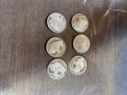 Lot Of 6 - 1/4 Oz Buffalo’s
