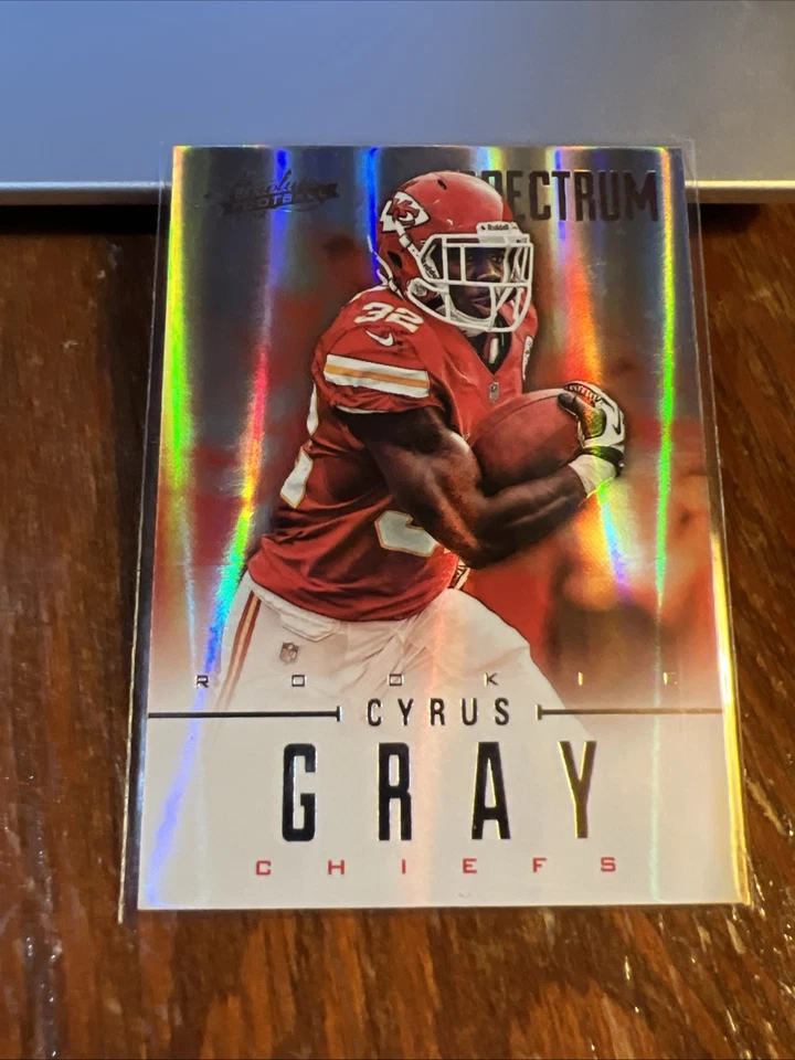 Cyrus Gray 2012 Panini Absolute Rookie Spectrum Silver Rookie RC #121 /50 - Image 3 of 4