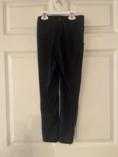 Kerrits Kids Ice Fil Full Seat Tech Tights Blue Size Medium
