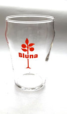 RARIT&Auml;T  tolles Bluna Limonaden-Glas ca. 125 ml mit Charme der 50/60er Jahre