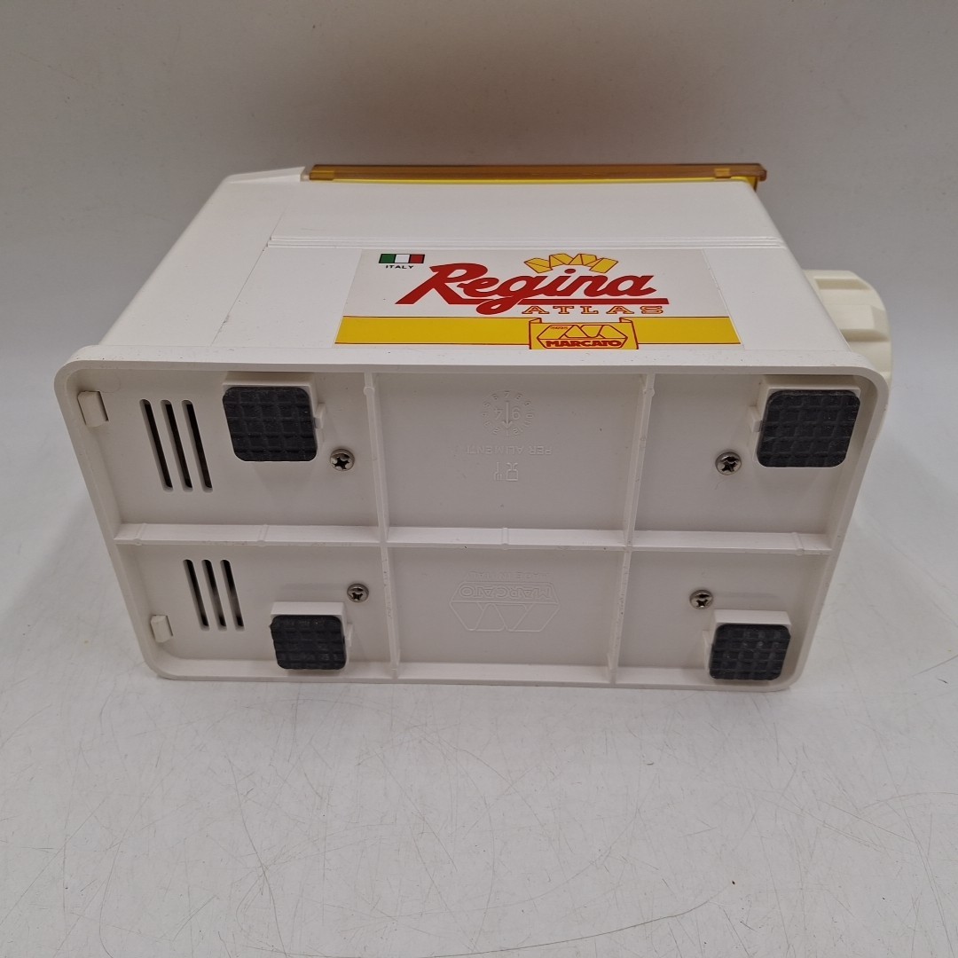 Marcato Extruder Regina Manual Pasta Maker Chrome-Plated Steel, White