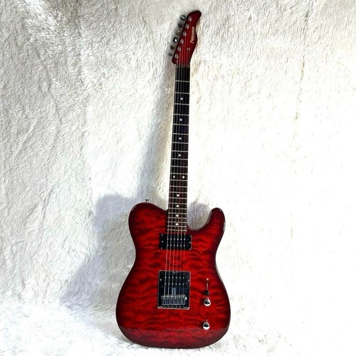 Fernandes TE-380 Quilted Top Telecaster Style Rare Vintage Electric Guitar From