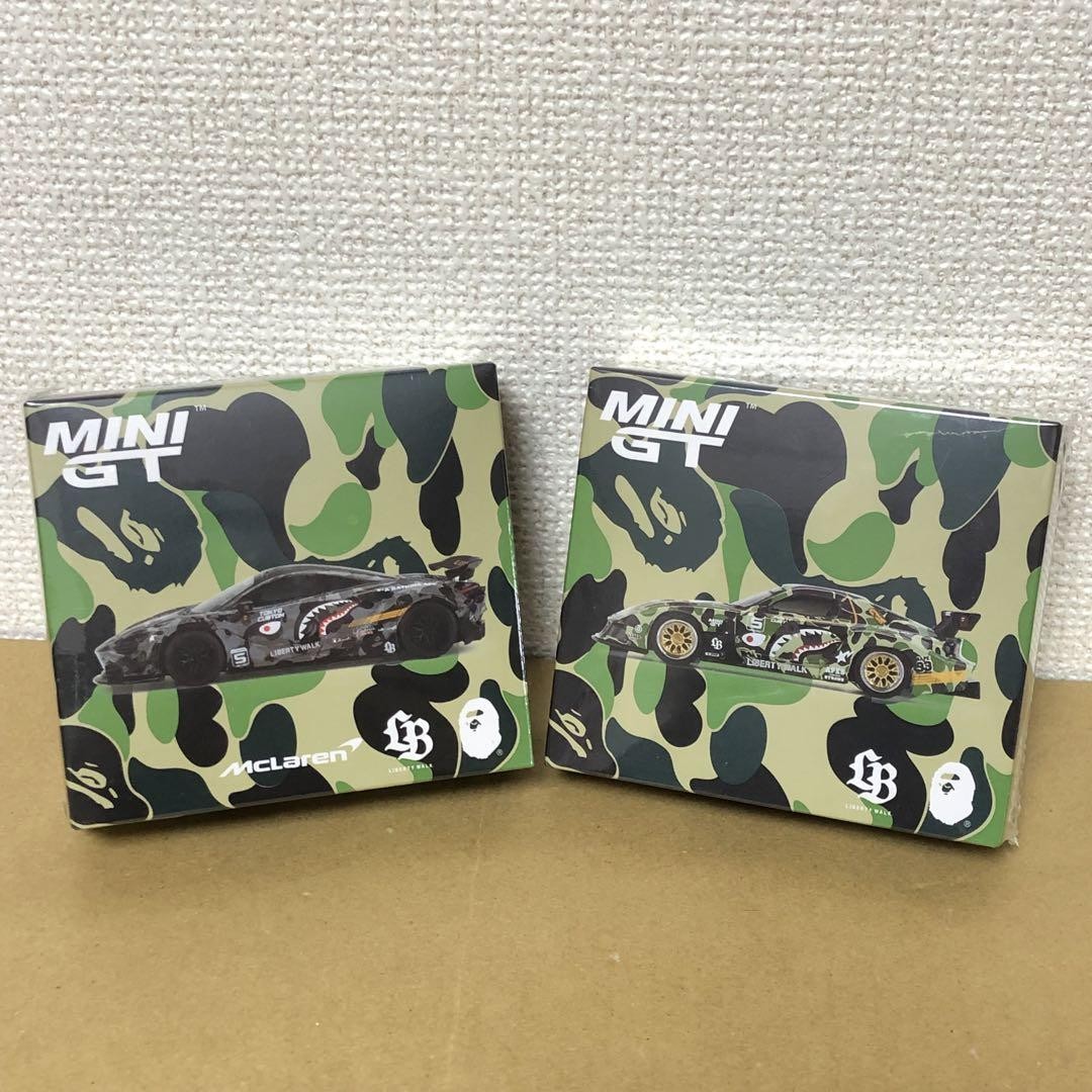 2台セット　MINI GT　BAPE　LBWK　マクラーレン 720S　RX-7 Set Of 2 Mini Gt Bape Lbwk Mclaren 720S Rx-7 | eBay