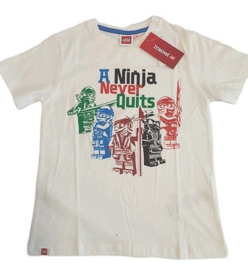 LEGO Wear Ninjago Jungen T-Shirt Kurzarm Gr. 110 Neu mit Etikett Pure Cotton NEU