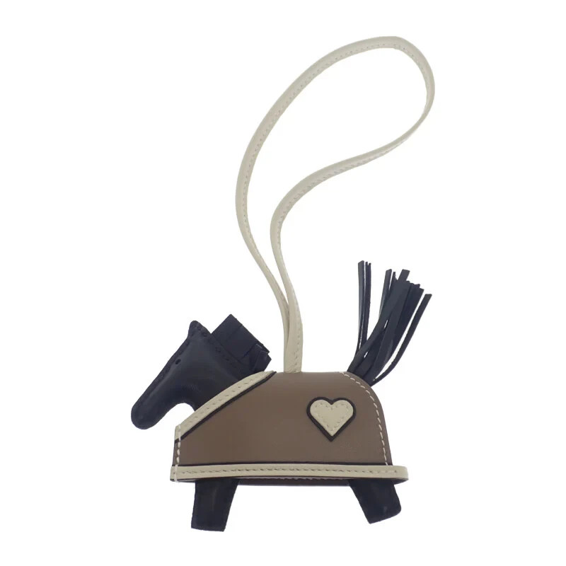 HERMES Rodeo PM Bag Charm in Lambskin