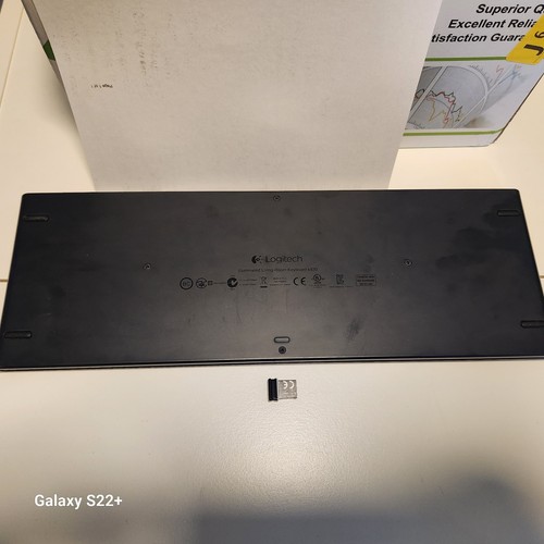 Clavier éclairé sans fil Logitech K830 avec récepteur USB - Photo 7/7