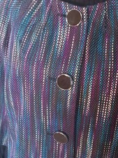 Harve Benard Blazer Size M Purple Multi-color