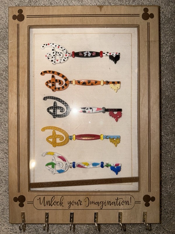 Disney Key display case