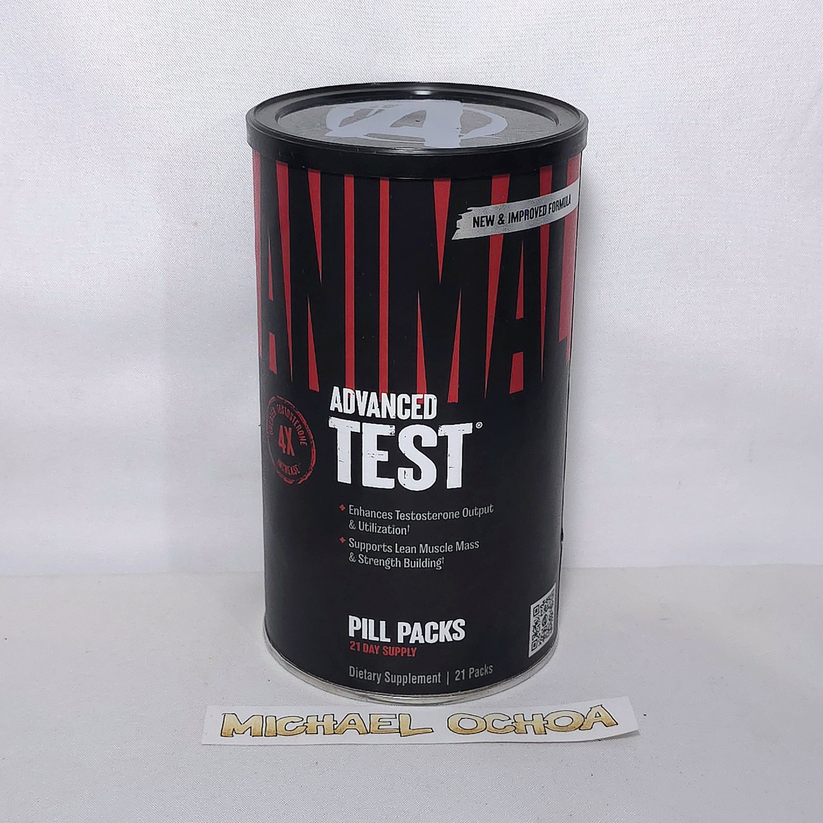 NEW Animal PAK Advanced Test 21 Day Pill Packs