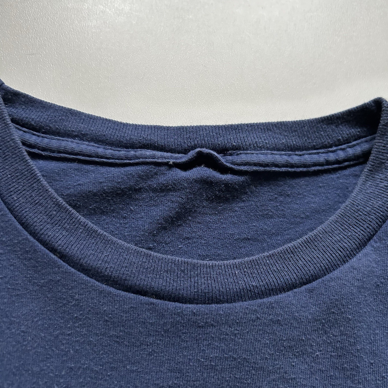 Vintage 90s Adidas T-Shirt Men’s Size Large 90s Y2K Logo Navy Blue Cotton Rare image 3