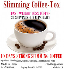 STRONG FAT BURN COFFEE ( Diet Coffee-Tox) PLUS SLIMMING WEIGHT LOSS DRINK