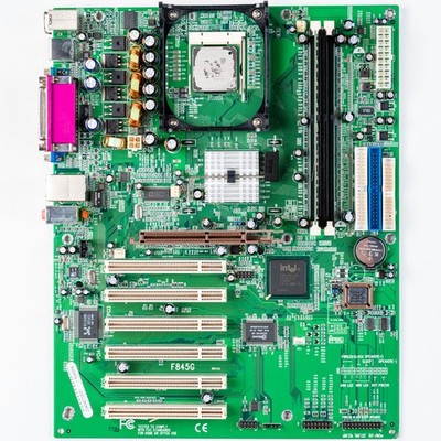 Kontron 886LCD/ATX F845G Socket 478 ATX Motherboard DDR Intel Pentium 4 AGP