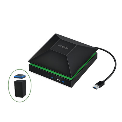 Dust-Proof Cooling Fan Xbox Series X with Colorful LED Lights USB Ports Meneea