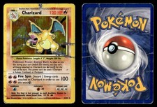 Charizard 4/102 Holo Rare Base Set Unlimited Pokemon Card - 1