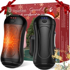 Hand Warmers Rechargeable 2 Pack,6000mAh Portable Electric Hand Warmers Gifts z