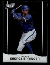 2021 Panini Father's Day #BB12 George Springer Silver #/199 card