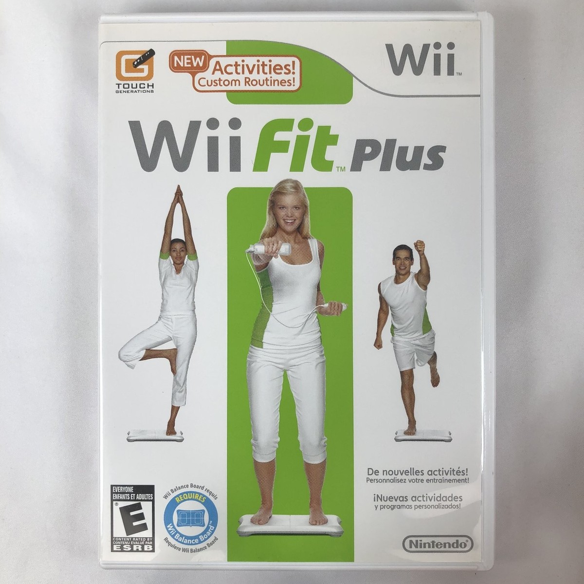 Wii Fit Plus Nintendo Wii Video Game Fitness Yoga Balance Board | eBay