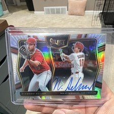 Panini 2025 Select Nolan Schanuel Los Angeles Diamond Action Prizm Auto DAS-NS